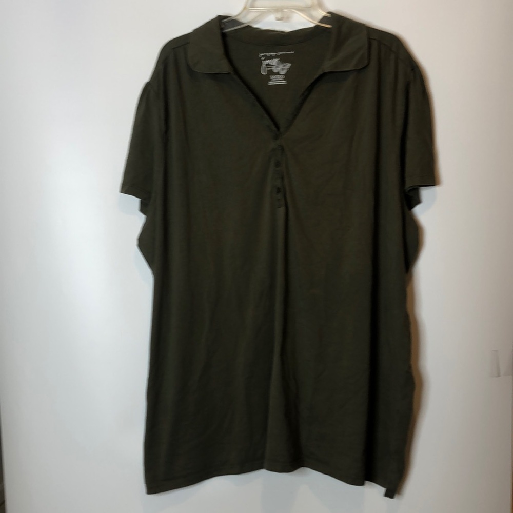 Just My Size Short Sleeve Top 5X PLUS SIZE